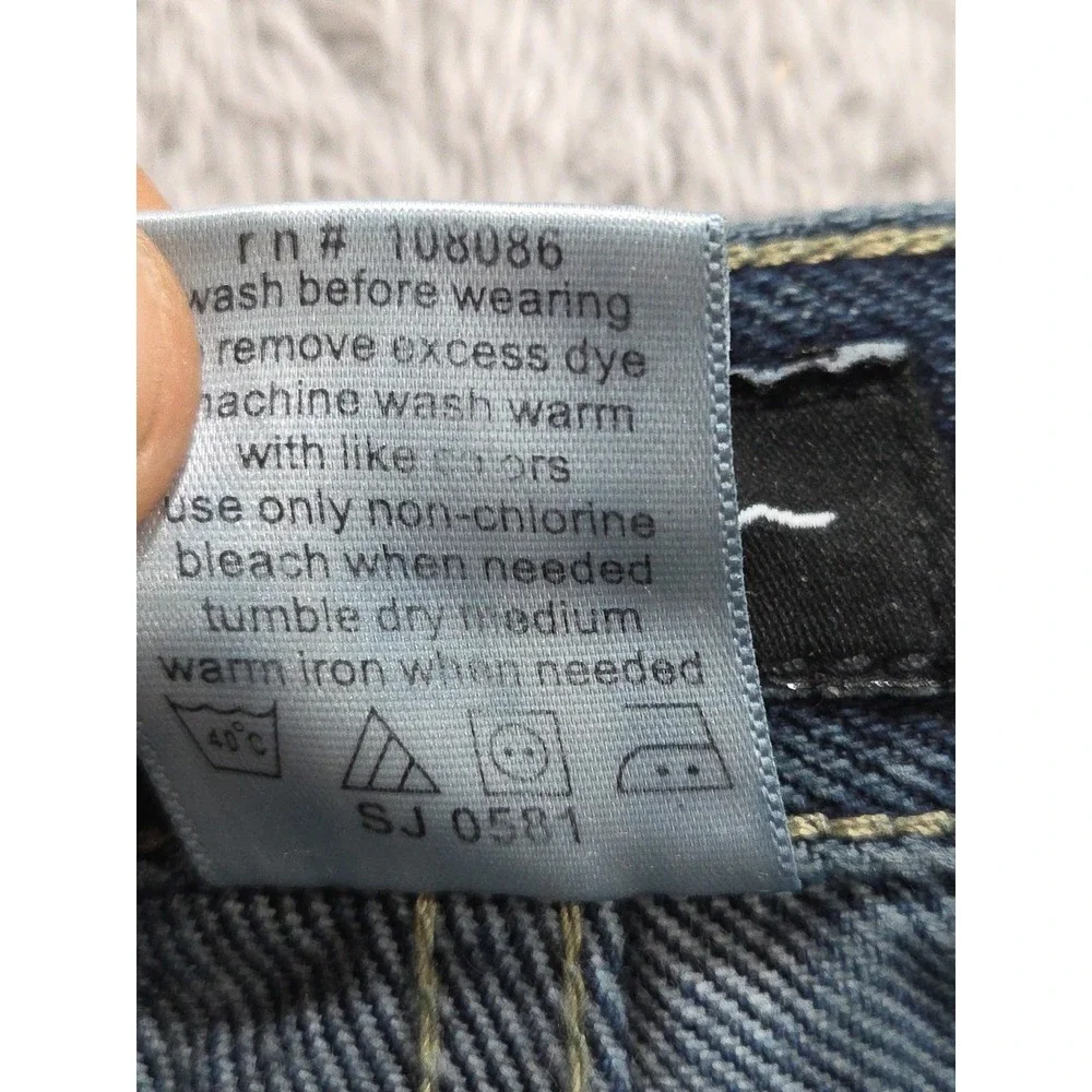 Vintage Y2K Sean John Baggy Medium Wash Jeans Mens Sz 40x32 Hip Hop